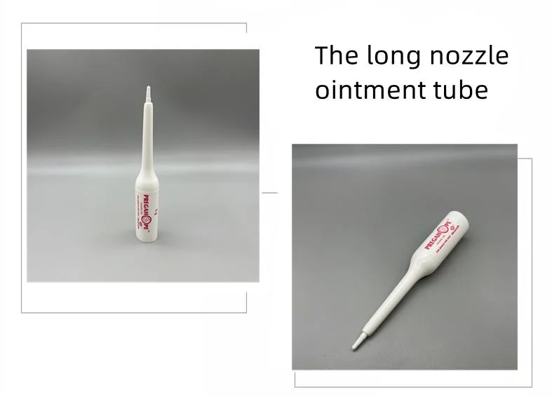 5ml 10ml 15ml Pharmaceutical Use Soft PE Tube Long Nozzle Plastic Tube Vaginal Gel Packaging